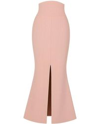 Lolam - Gretta Skirt Powder Rose With Lines - Lyst