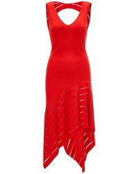 Nissa - Open-Back Midi Dress - Lyst