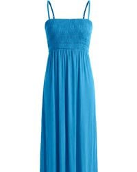 JJwinks - Bra-Free Smocked Modal Maxi Dress - Lyst