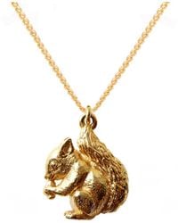 Lee Renee - Baby Squirrel Necklace – Small - Lyst