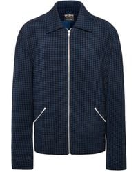 Seren London - Houndstooth Knitted Jacket - Lyst