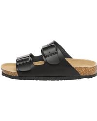 EverAu Australia - Duck Leather Twin Buckle Sandals - Lyst