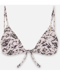 Pcfg - The Solar Reflections Classic Triangle Bikini Top - Lyst