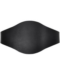 Haute Cuir - Celess Wide Leather Belt - Lyst