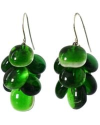 Laura Daili - Forest Glass Cascading Earrings - Lyst