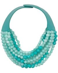 Fairchild Baldwin - Bella Grace Aqua Necklace - Lyst