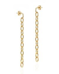 Jaredjamin - Chain Reaction Dangle Post Earrings - Lyst