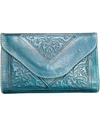 Berber Leather - Small Leather Tri-Fold Purse - Lyst