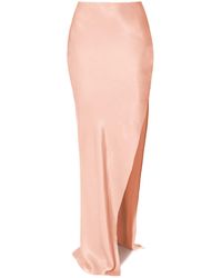 AGGI by HALEWSKI - Neutrals Gal Interface Tan Skirt - Lyst