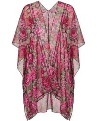 James Lakeland - Rose Print Kaftan - Lyst