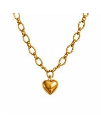 Lalinde - Heart Of Chunky Necklace - Lyst