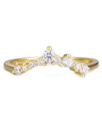 Azura Jewelry New York - Twinkle Band Ring Vermeil - Lyst
