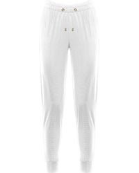 ANTONINIAS - Elegant Sweat Pants With Golden Details - Lyst