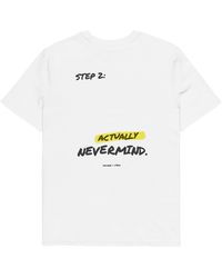 Anchor and Crew - Actually Nevermind Annotations Organic Cotton T-Shirt - Lyst