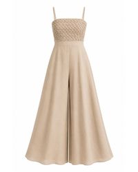 MARICEL - Neutrals Sofia Jumpsuit - Lyst
