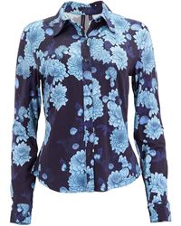 lords of harlech - Stephanie Serious Floral Shirt - Lyst