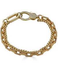 Loni Paul Jewelry - Pave Connector Bracelet - Lyst