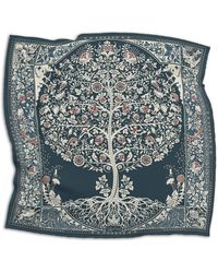 Silk&Soul - Tree Of Life Scarf - Lyst