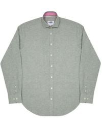 Koy Clothing - Crocodile Cotton Linen Shirt - Lyst