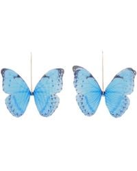 Oana Savu - Silk Butterfly Earrings Fairy Wings Goddess Jewelry Festival - Lyst