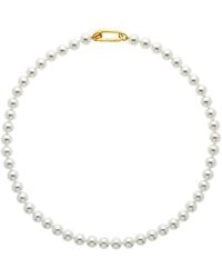Emma Holland Jewellery - Pearl With Clasp Necklace - Lyst