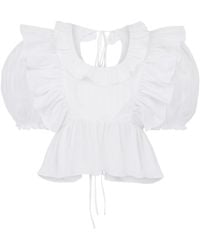 Lisa The Label - Romanticism Reborn Plumsy Top - Lyst