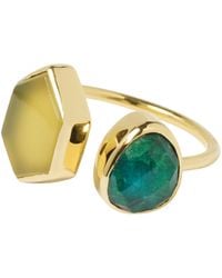 YAA YAA LONDON - Colour Fusion Adjustable Ring - Lyst