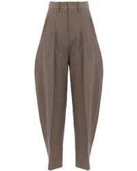 Georgette - Neutrals Sandstone Tailored Trousers - Lyst
