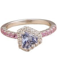 Juvetti - Diana Ring Ceylon, Sapphire & Diamond - Lyst