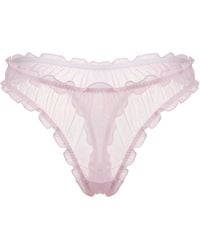 Alevy Studios - The Ruffle Thong - Lyst