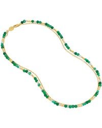 Dower & Hall - Evergreen Orissa Necklace - Lyst