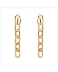 Emma Holland Jewellery - Chain Drop Clip On Earrings - Lyst