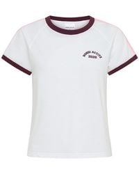 Bondi Active - Forma Varsity Ringer Tee - Lyst