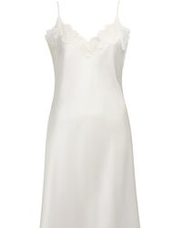 SAINTED SISTERS - Mid Ivory Chemise - Lyst