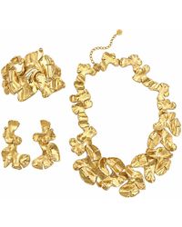 Rare Matters Jewelry - Organic Foliage Statement Jewelry Set - Lyst