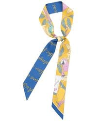 Lost Pattern - El Amor Silk Twilly Neck Bow - Lyst