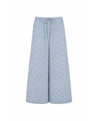 Montce - Petite Fleur Drawstring Wide-Leg Pant - Lyst