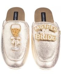 Laines London - Classic Mules With Mother Of The Groom Brooches - Lyst