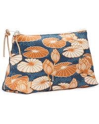 Gyllstad - Lotus Blue Orange Wash Bag L - Lyst