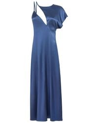Audrey Vallens - Miss Av Silk Dress - Lyst