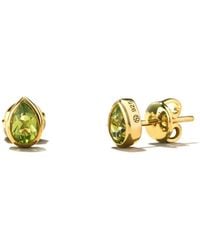 Onia - Peridot Pear Studs - Lyst