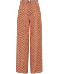 Deer You - Ivy Impressing Tailored Trouser In Terracotta Burnt Orange - Lyst