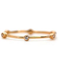VicStoneNYC Fine Jewelry - Timeless Simple Bezel Setting Diamond Ring - Lyst