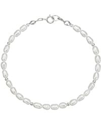 Lily & Roo - Beaded Seed Pearl Bracelet - Lyst