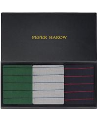 Peper Harow - Made in England - Father's Day Trainer Socks Gift Box – Pin Stripe - Lyst