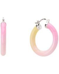 Dolcetto Designs - Tropicale Sunset Hoop - Lyst