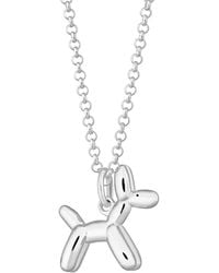 Scream Pretty - Balloon Dog Charm Necklace - Lyst