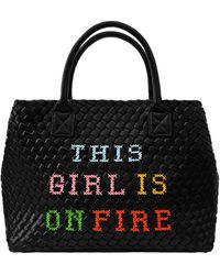 Lilly Loves - Vegan This Girl Is On Fire Handbag - Lyst