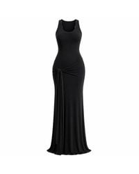 Maison De Gala - Serena Noir Maxi Dress - Lyst