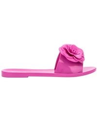 Melissa - Babe Petals Flat Slides - Lyst